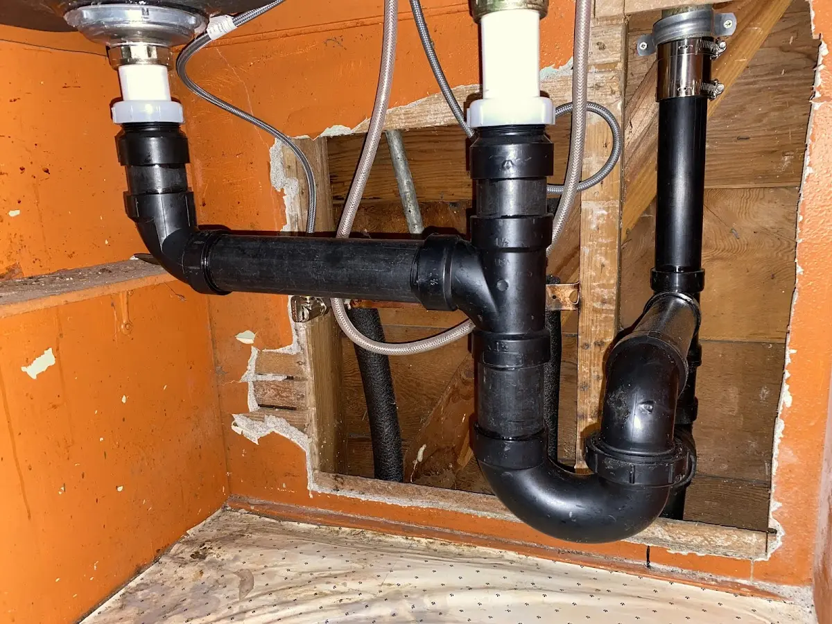 Professional Pipe Bursting equipment and tools on the job in Hillside